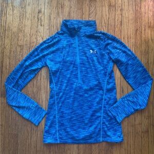 Under Armour Blue Quarter-Zip Pullover